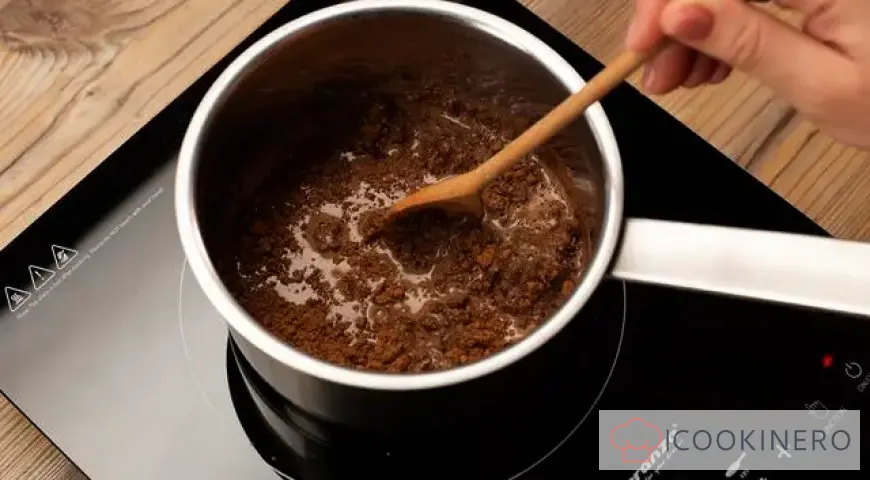 Cocoa glaze