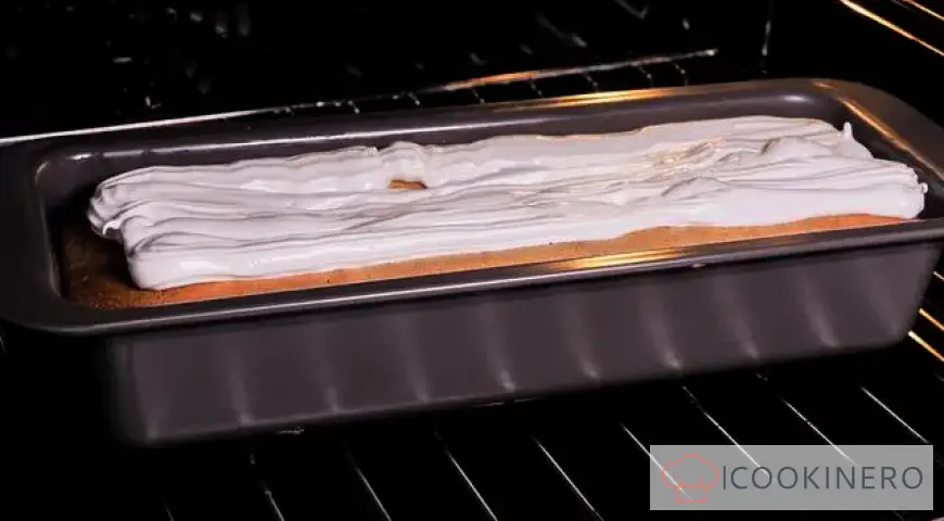 Charlotte with meringue
