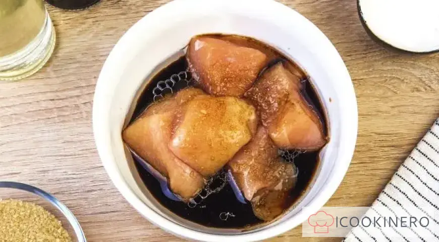 Chicken in sweet sauce