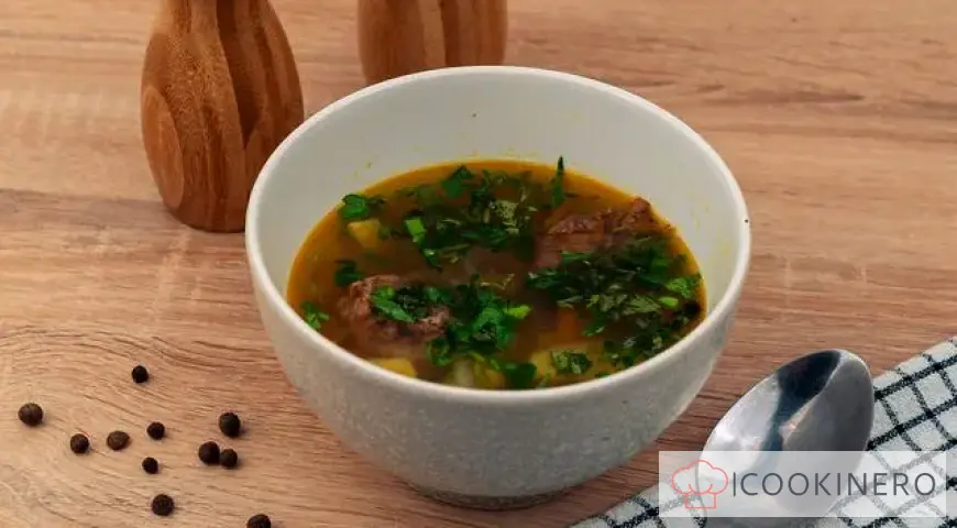 Canned pea soup