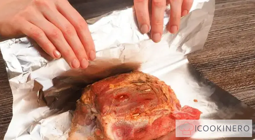Homemade boiled pork