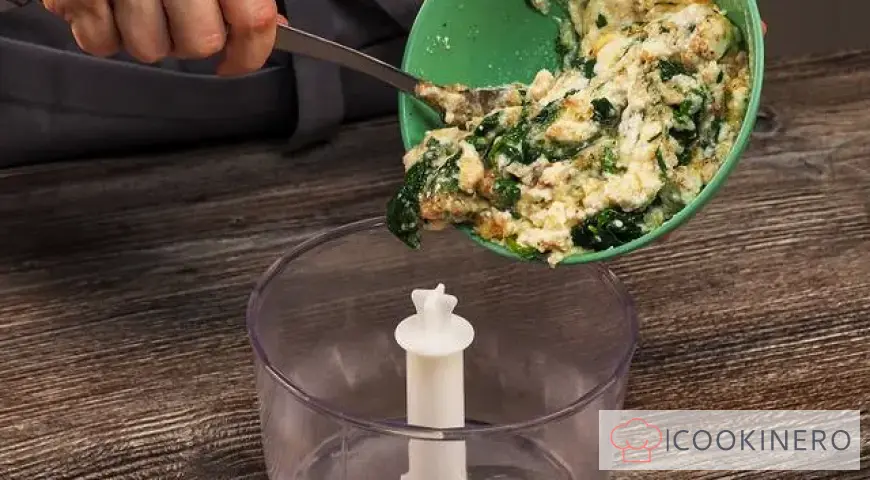 Ravioli with spinach