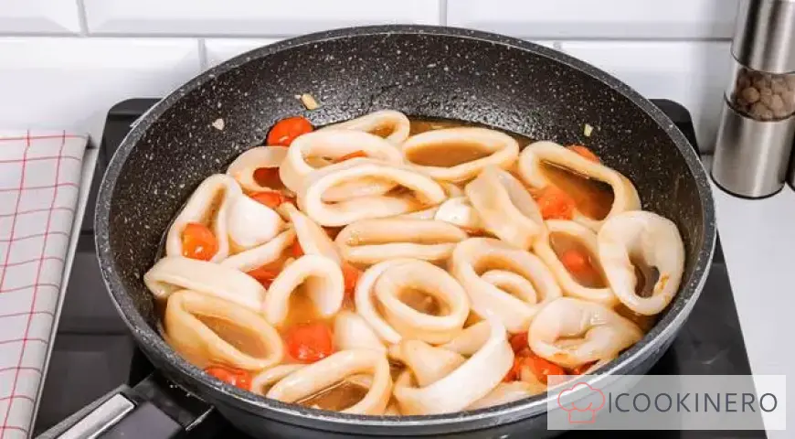 Boulgour aux calamars