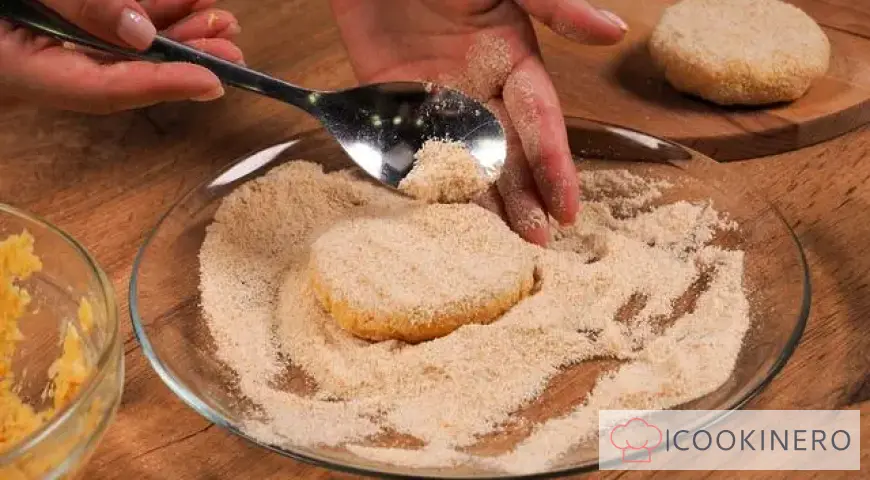 Semplici cotolette di ceci impanate