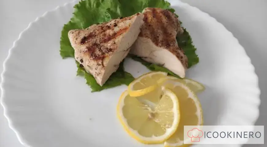 Steak de poitrine de poulet tendre