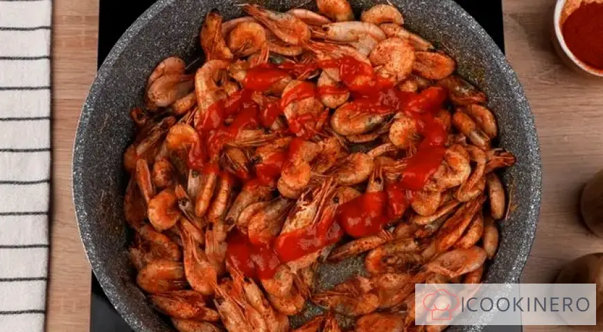 Shrimp with beer