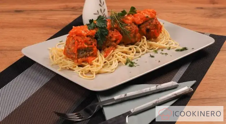 "Ricci" di carne macinata in salsa cremosa