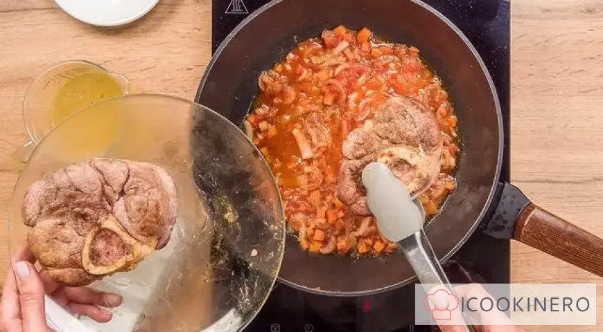 Ossobuco with vegetables
