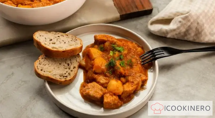 Schweinebraten mit Kartoffeln