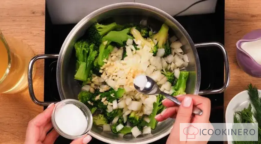 Cream soup for children