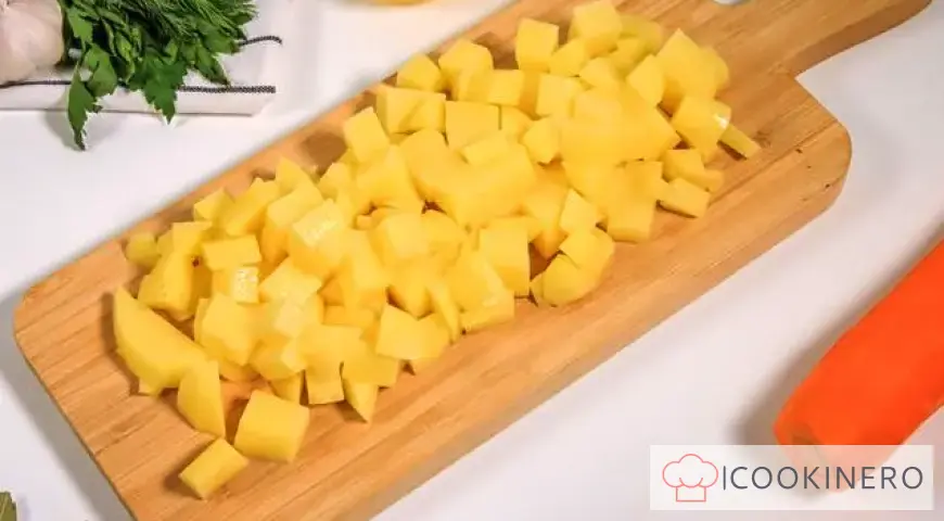 Patate stufate con verdure