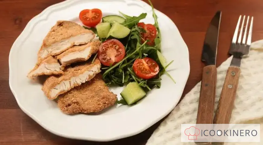 Filet de poulet cuit au four