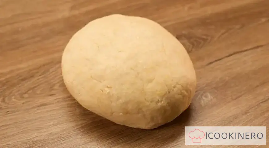 Chebureki in a frying pan