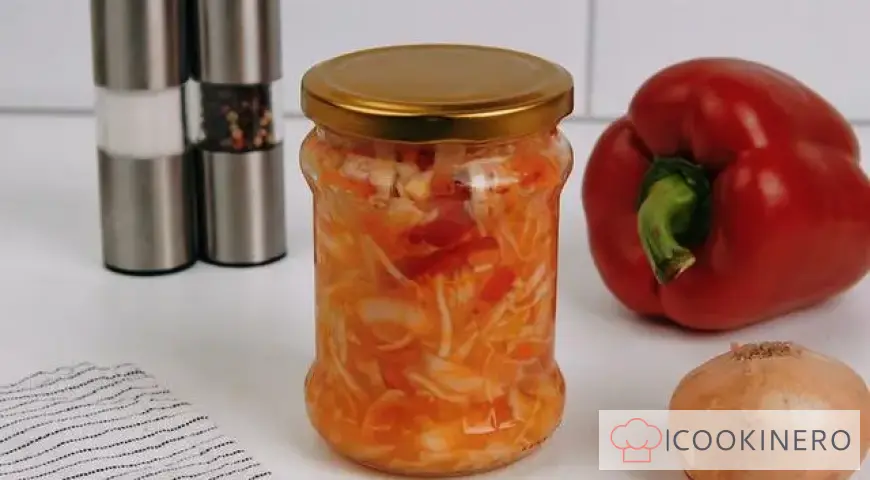 Salade de chou pour l'hiver