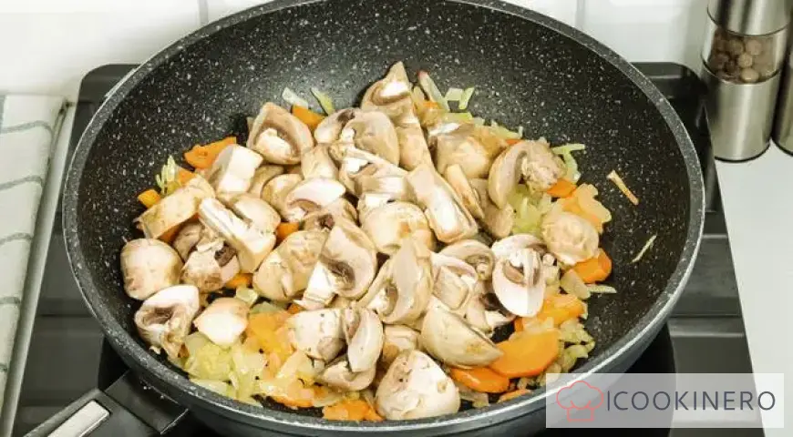 Barley in the oven