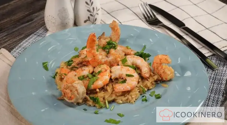 Orzo mit Meeresfrüchten