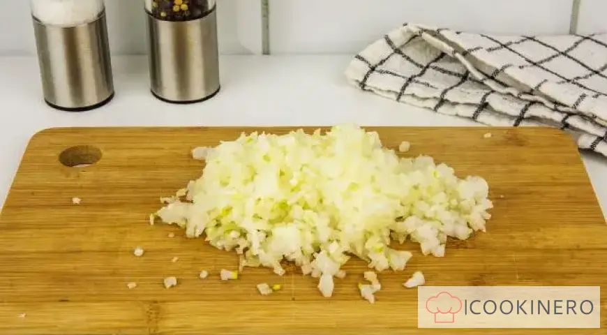 Minced meat for manti