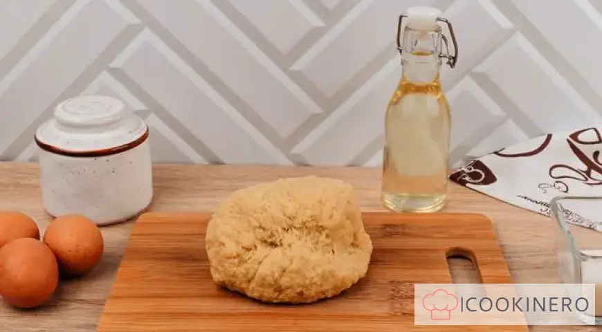 Brushwood cakes with curd-butter cream