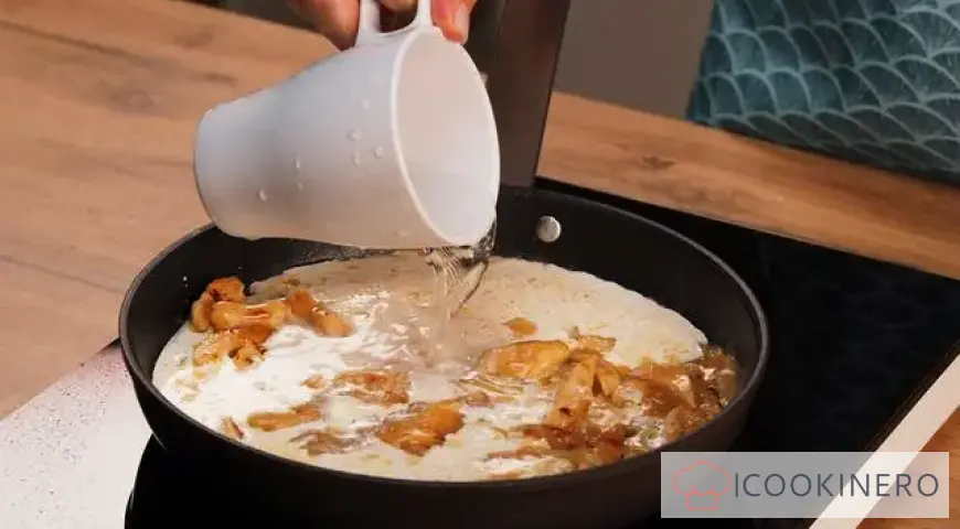 Stroganoff di manzo con petto di pollo