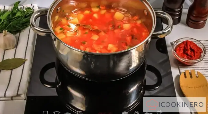 Patate stufate con verdure