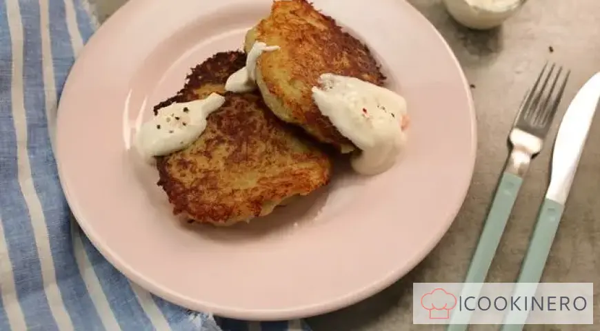 Kartoffelpuffer mit Hackfleisch