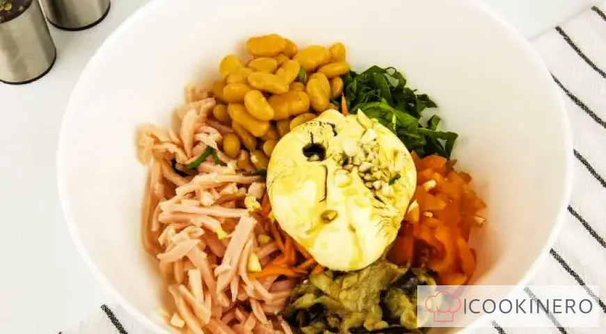 Eggplant and Korean Carrot Salad