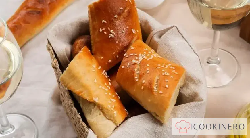 Französisches Baguette mit knuspriger Kruste
