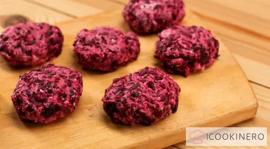 Beetroot cutlets