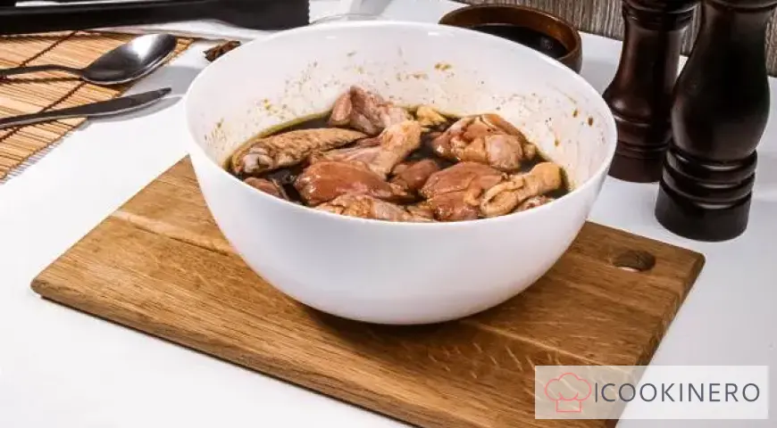 Ailes de poulet à la sauce soja-miel