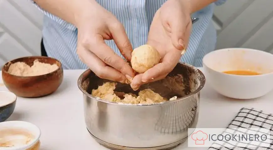 Deep fried potato balls