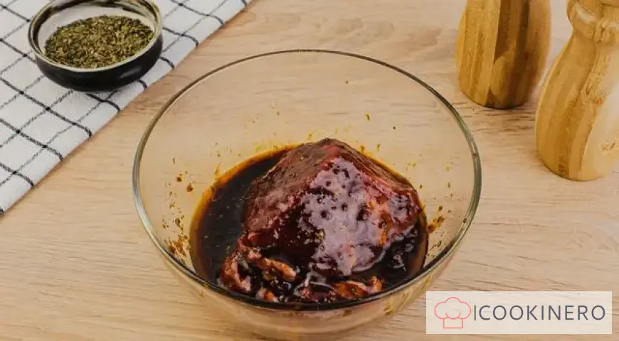 Lamb baked in a sleeve