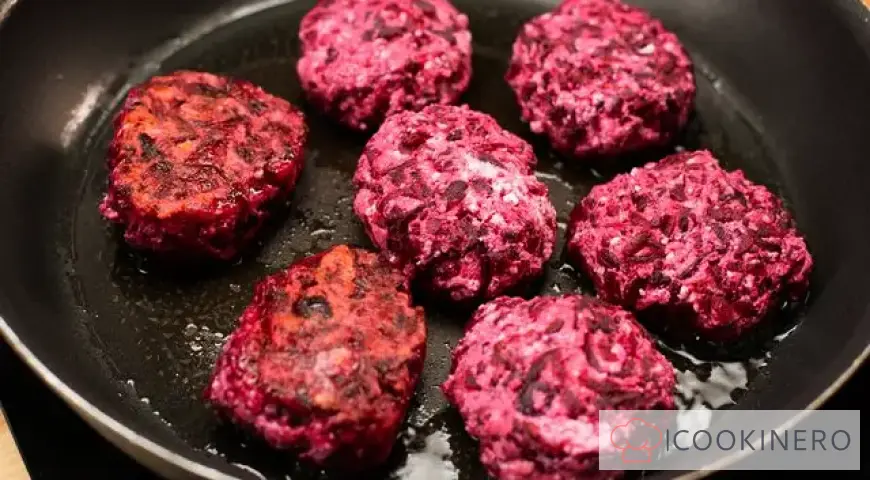 Beetroot cutlets