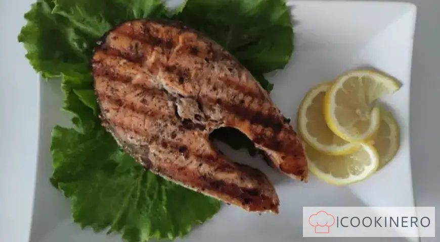 Healthy Salmon Steak
