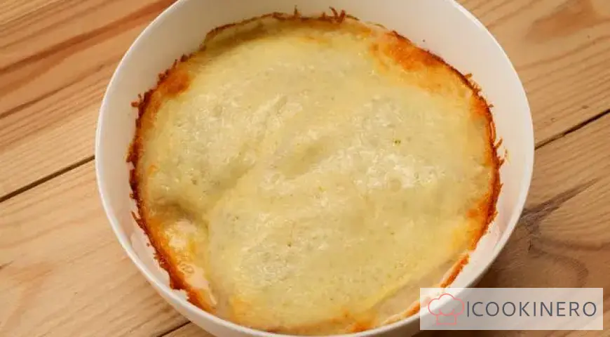 Pollo con formaggio al forno