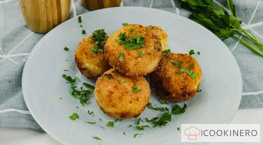 Breaded Rice and Cheese Balls