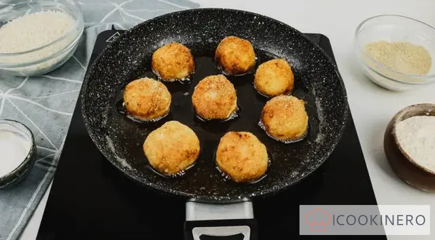 Breaded Rice and Cheese Balls