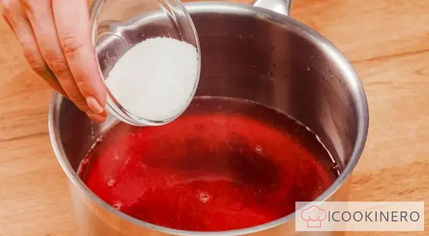 Redcurrant juice