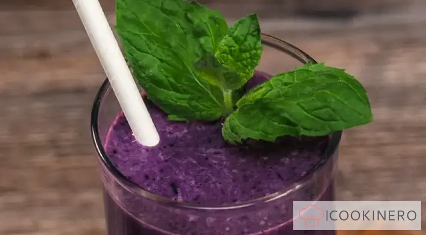 Blaubeer-Smoothie