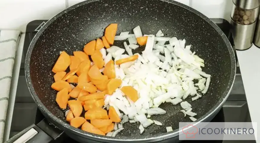 Barley in the oven