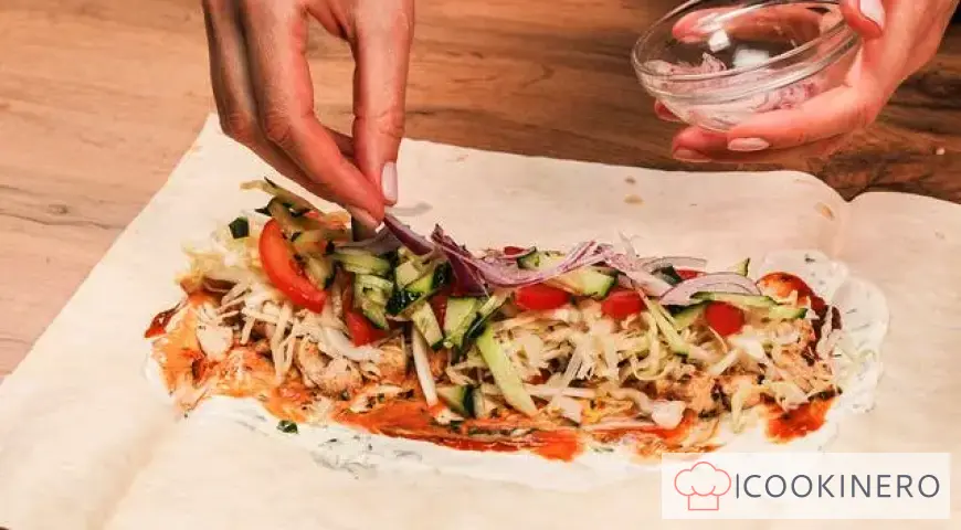 Shawarma with chicken