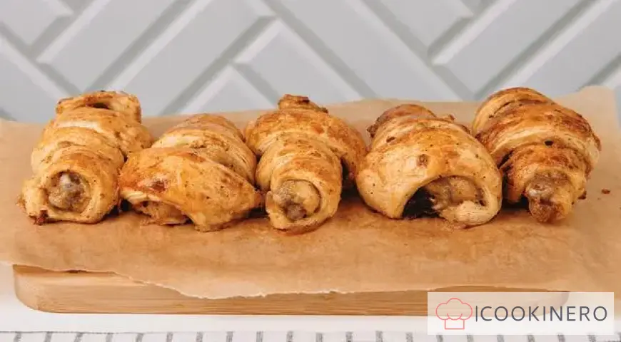 Chicken legs in dough
