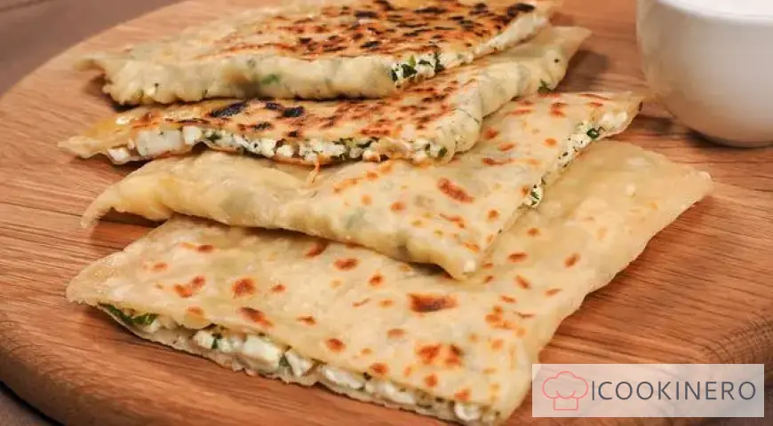 Kutabs with cottage cheese