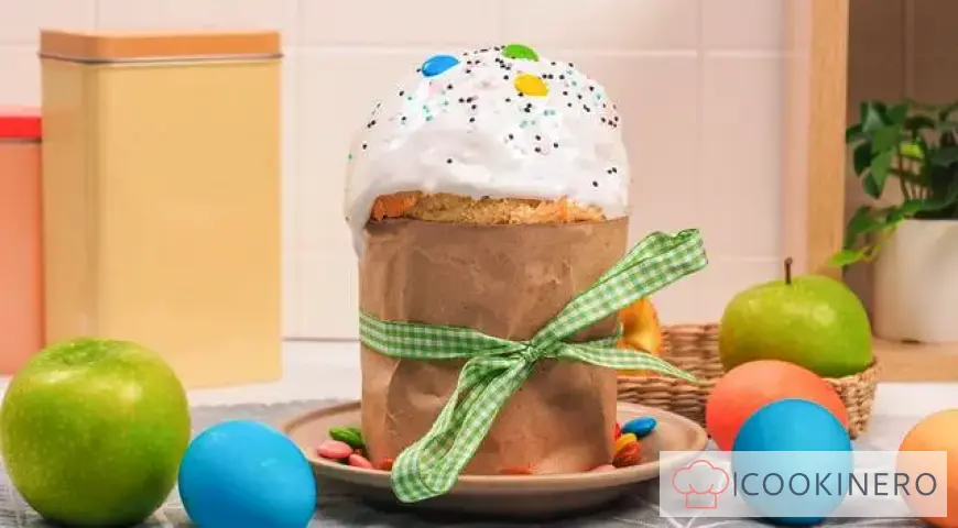 Torta pasquale con lievito vivo