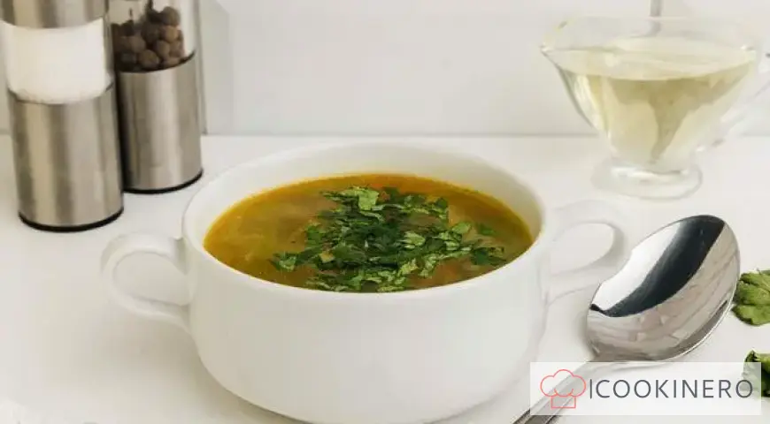Fresh cabbage soup