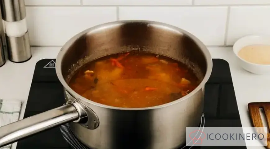 Soupe de cornichons aux olives
