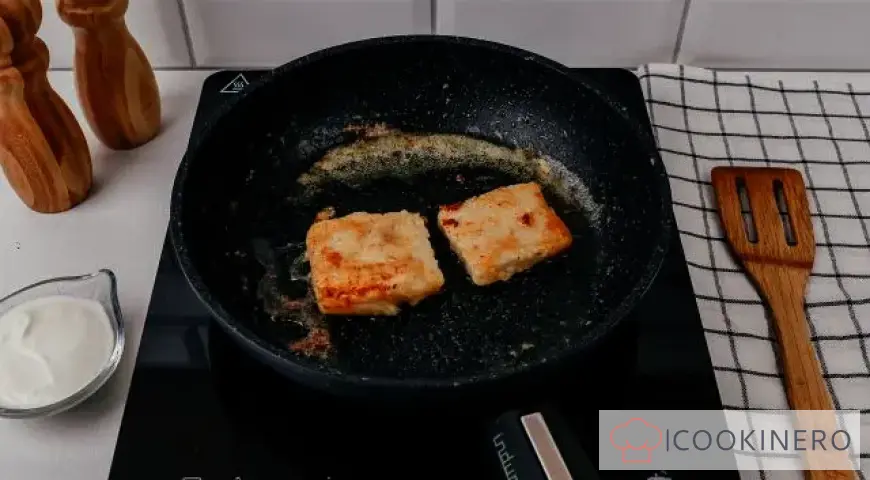 Goberge frite au brocoli