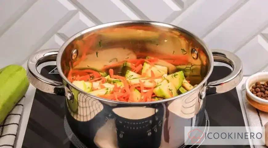 Zucchini salad for the winter without sterilization