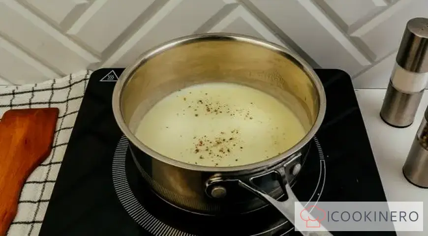 Milk and cream sauce