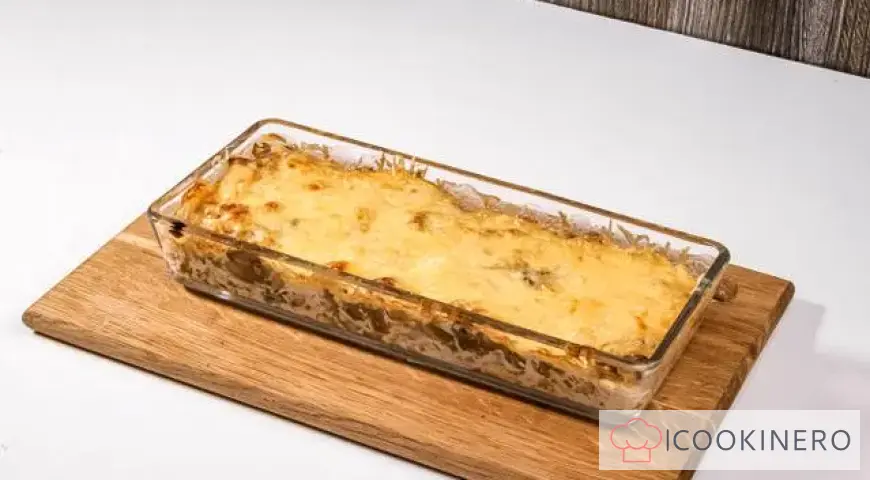 Julienne con pollo e funghi