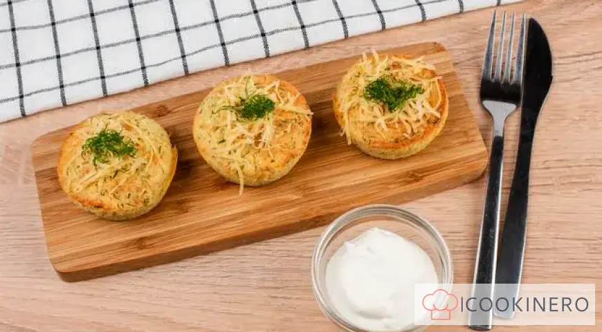 Muffins au fromage et à l'ail